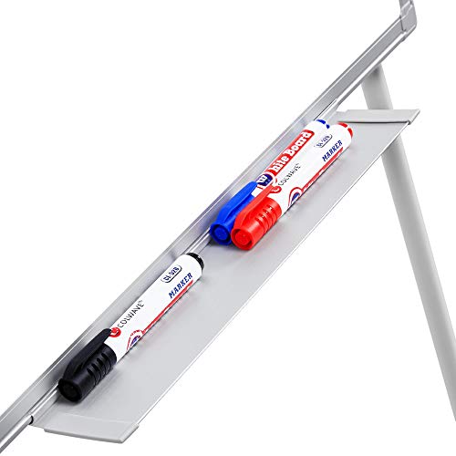 Yaheetech 2-in-1 flipchart en whiteboard met driepootstandaard, ezel 60 x 90 cm, magneetbord voor kantoor, thuiskantoor… - Image 8