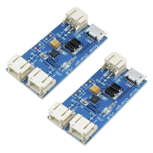 CN3065 Mini-Solar-Lipo-Ladegerät, Lithium-Batterie, Ladechip, Micro-USB, DIY-Outdoor-Anwendungsset, Ladeboard-Modul, 2 Stück