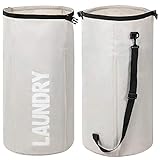 WOWLIVE Extra Large Foldable Laundry Bag Durable Laundry Basket Collapsible Laundry Hamper Backpack...