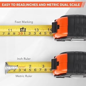 Dad Tape Measure Birthday Gifts Fathers Day Dad Gifts from Daughter Son Best Dad Ever Gifts Father in Law New Dad Daddy Gifts Genuine Leather Engraved 25 FT Tape Measure Tools Gifts for Dad