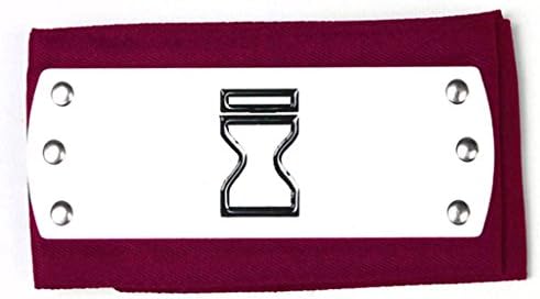NARUTO Cosplay Accessories NARUTO Burgandy Sand Ninja Headband