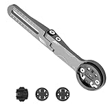 ZWTPGKRD Sicheres Fahrrad Tachometer Montagewerkzeug Verstellbare Vibrationssichere Basis Ergonomisch Für Fahrradcomputer Kompatibilität Stabile Fahrradcomputer Halterung