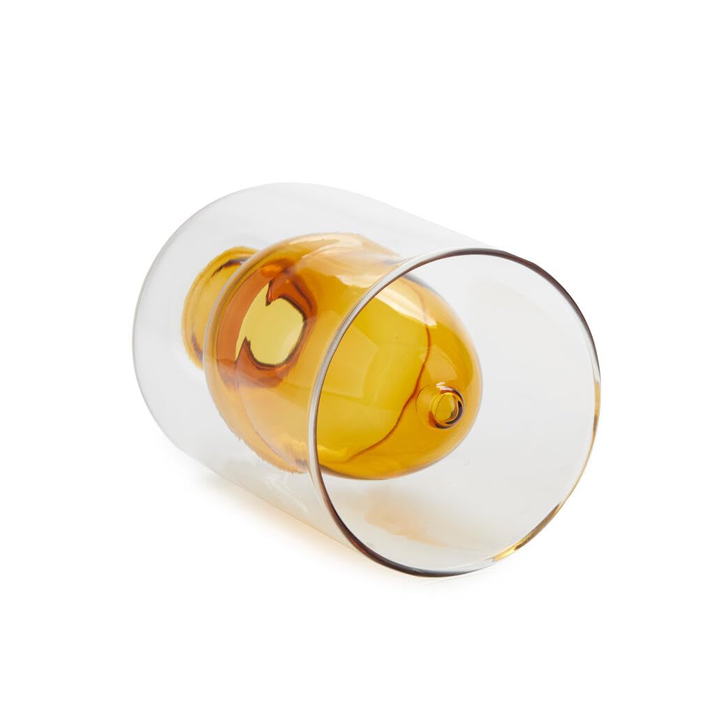Balvi Vase pour Germination Acorn Couleur Brun Faites Pousser Un chêne à partir d’Un Gland Verre 12cm