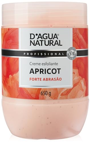 D'AGUA NATURAL Creme Esfoliante Apricot Forte Abrasão, 650 g