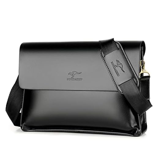 Do guys like messenger bags Gunorcy Leather Crossbody Messenger Bag