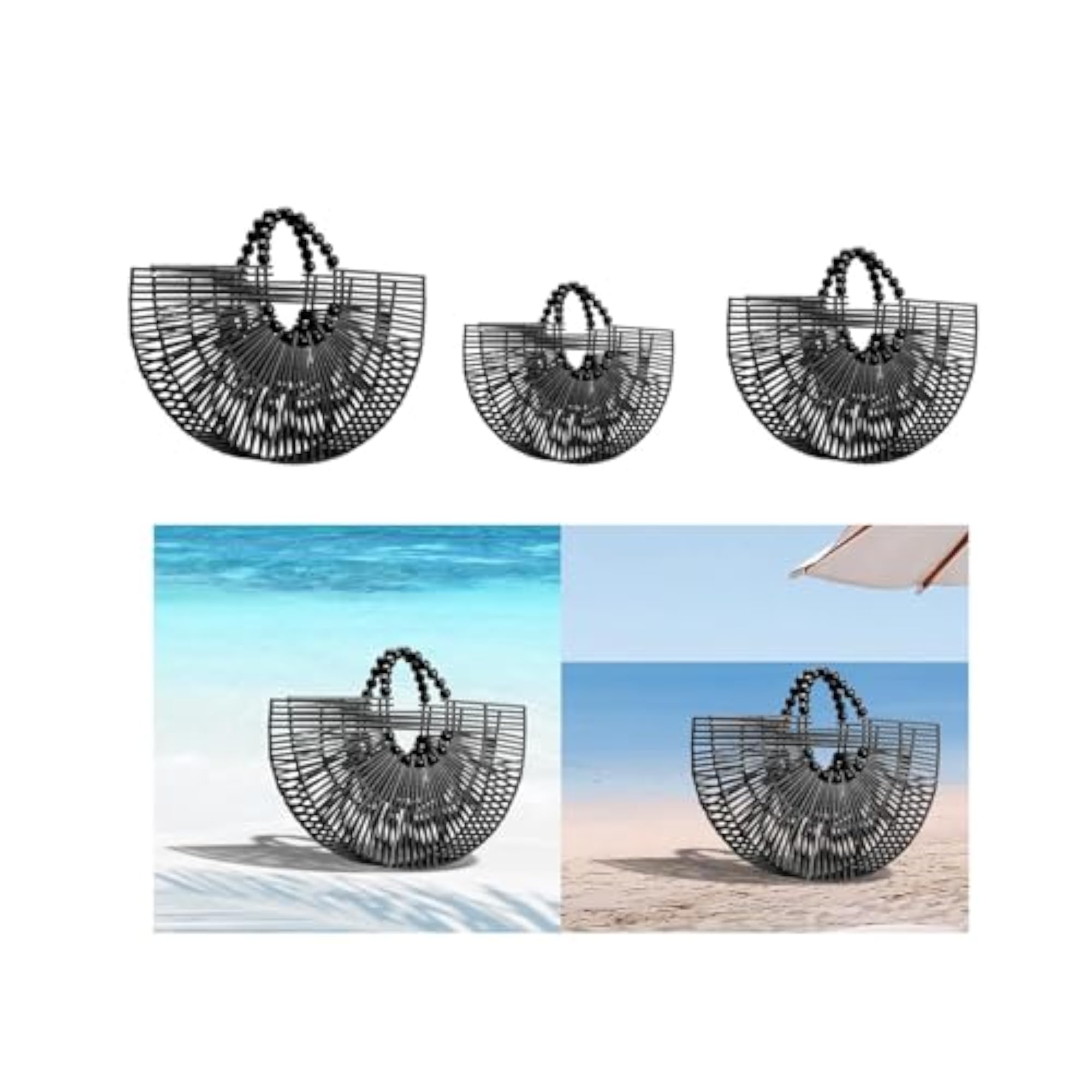 Stylish Bamboo Handbag, Casual Bag for Women