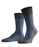 Ferse und Spitze verstärkt FALKE Shadow Herren Socken anthracite mel. (3191) 47-48 Zweifarbeneffekt durch Rippstruktur