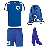 griechenland trikot 2018 blau Wir werden dann individuell mit jedem Namen und jeder Nummer angefertigt, exklusiv von Print Me A Shirt Ltd.