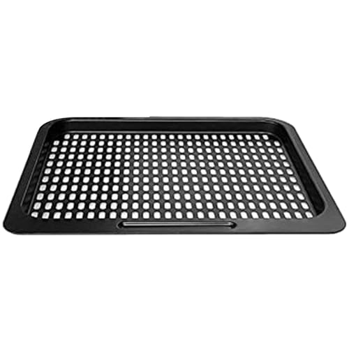 : Bandeja para freidora de aire para horno, 23 x 25,8 cm, rejilla de flujo de aire antiadherente, placa extraíble Crissper | Bandeja de repuesto para cocción instantánea - Accesorio de cocina para