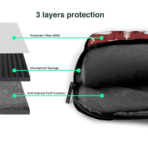 Bolsa Maletín para Laptop Unisex KHiry 15.6 pulgadas miniatura 5