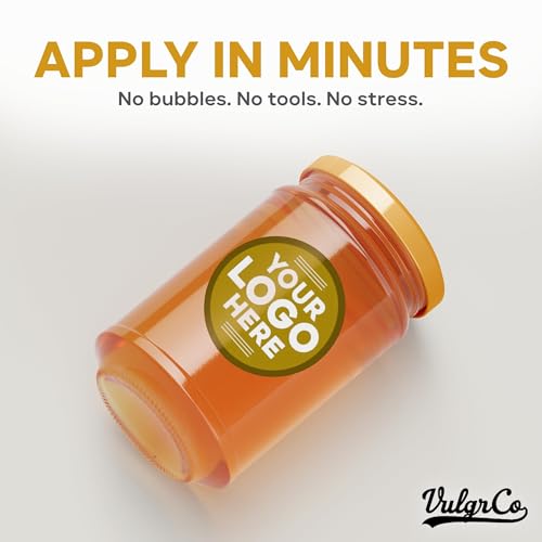 image for VulgrCo Custom Design Your Own Personalized Labels Stickers Decals Tex