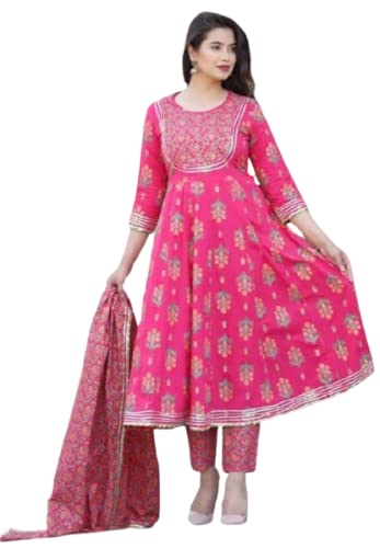 Buy Designer Rayon Kurti Pant Set With 