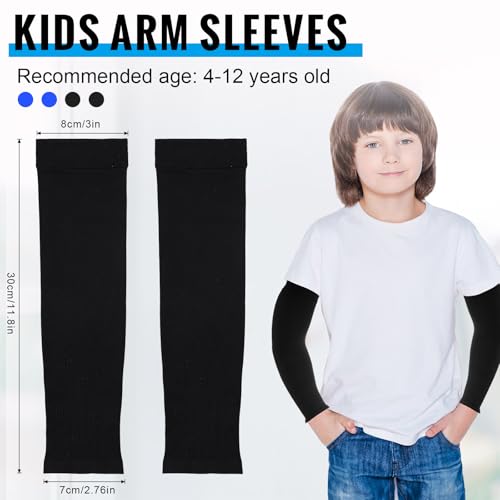 Arm Sleeves for Kids Cooling Arm Cover for Outdoor Sports Volleball Baseball2