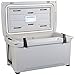 Engel Coolers ENG65 Cooler | 70 Can High Performance Durable Seamless Rotationally Molded Ice Box for Camping, Hunting, and Fishing - Haze Gray