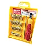 Iambot Screwdriver Set, Steel 32 in 1 with 32 Screwdriver Bits, Professional Magnetic Driver Set, for PC/Household/Furniture/Tablet/Game Console/Electronic Devices