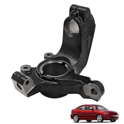 BR5S33021A Front Right Steering Knuckle w/ABS Compatible with Mazda 3 GX/GS/i Sedan 2.0L For Mazda 3 Mazdaspeed Hatchback Turbocharged 2.3L 2007-2009
