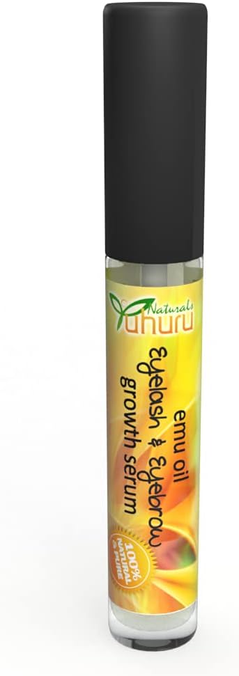 Uhuru Naturals Emu Oil Eyelash/Eyebrow Growth For Fast Eyelash/Eyebrow Growth Naturally