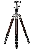 MeFoto RoadTrip Classic CF Leather Edition Lightweight 61.6" Carbon Fiber Tripod/Monopod, w/Case, Tw