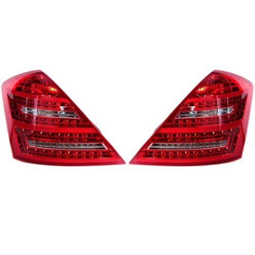 Feux arrière LED pour Benz Classe S W221 de 2007 à 2009 avec éclairage de freinage complet