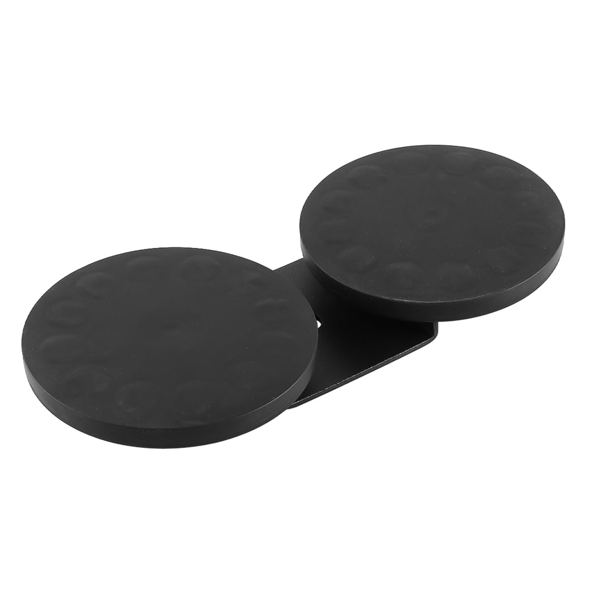 Staffe di Montaggio magnetiche da 88 mm per Il Cofano o Il Tetto per Montare Barre Luminose Base di Montaggio per Barre Luminose con Gomma e Forte Magnete