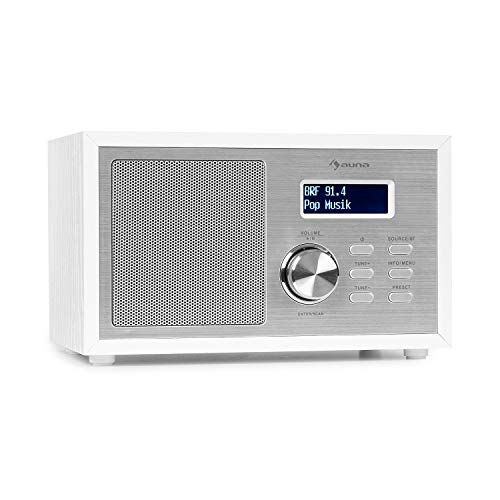 QUALITÀ: le impostazioni possono essere regolate con la manopola multifunzione e già potrete dedicarvi all'ascolto. Un totale di 40 posizioni di salvataggio, 20 per la banda di frequenza DAB e 20 per quella FM offrono un'ampia scelta.