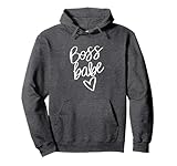 Woman Boss Babe Cute Funny Casual Graphic Pull Over Sweater Pullover Hoodie
