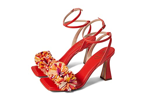 Image of Sam Edelman Haydee Fashion Slip On Open Toe Heeled Slides Sandals