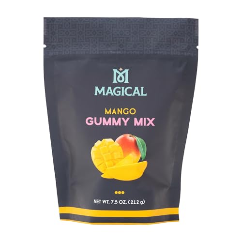 Magical Butter Normal Mango Gummy Mix – Easy Gelatin Powder for Homemade Gummies – Tropical Fruity Candy Mix for DIY Treats