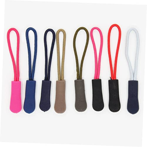 BETOOKY 35 Pçs Cordão Zíper Puxar Cabeça Jaquetas Cordão Zíper Bolsas Bolsas Cordão Puxar Pano Pano