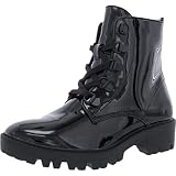 KENDALL + KYLIE Epic Women's Lace Up Round Toe Combat Boot Color Black Size 8