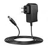 Adaptador de Corriente 12V 1A para Teclado Yamaha, Fuente de Alimentación 12V Compatible PA-130 PA-3 PA-5D para Series PSR, YPT, NP y P, Cable de Alimentación 1,2 m para Piano Electrónico