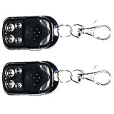 Die Fernbedienung funktioniert nur für 433,92 MHz.! Andere Frequenzen werden nicht unterstützt!