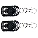 Price comparison product image Universal Replacement Remote Control Transmitter 433 MHz 4-channel for garage door opener (set of 2) cloning universal gate/garage door, remote 433 MHz.