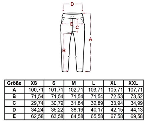 OneRedox Herren Jogging Hose Jogger Streetwear Sporthose Modell 1213 (L...