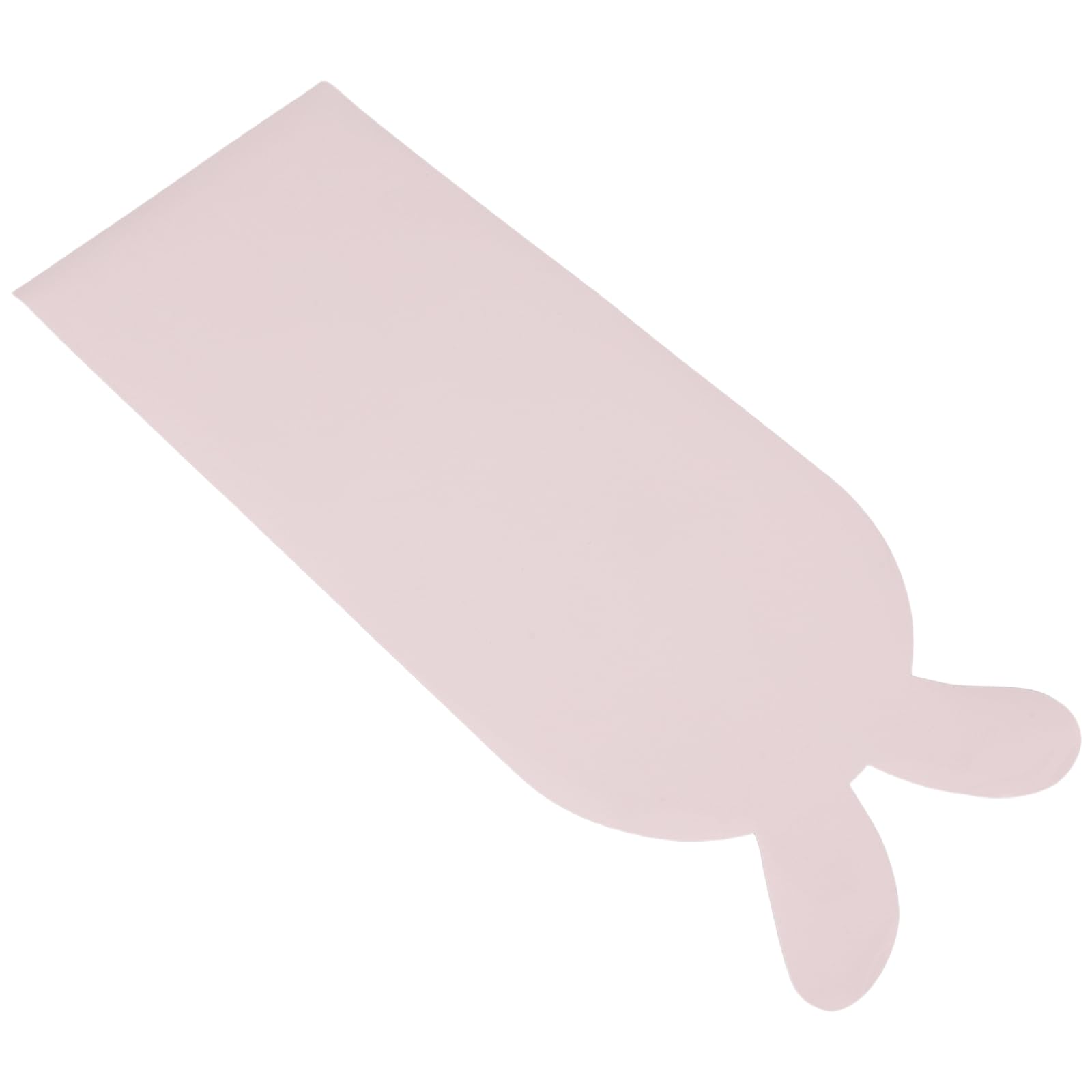 Pizarra de conejo rosa claro S 100x41 cm borrable para pared 8