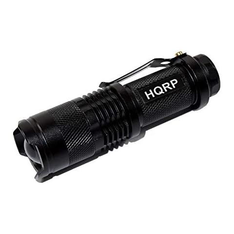 HQRP 365nm 3 Watt Blacklight Flashlight Cover