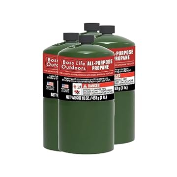 camp stove propane canister