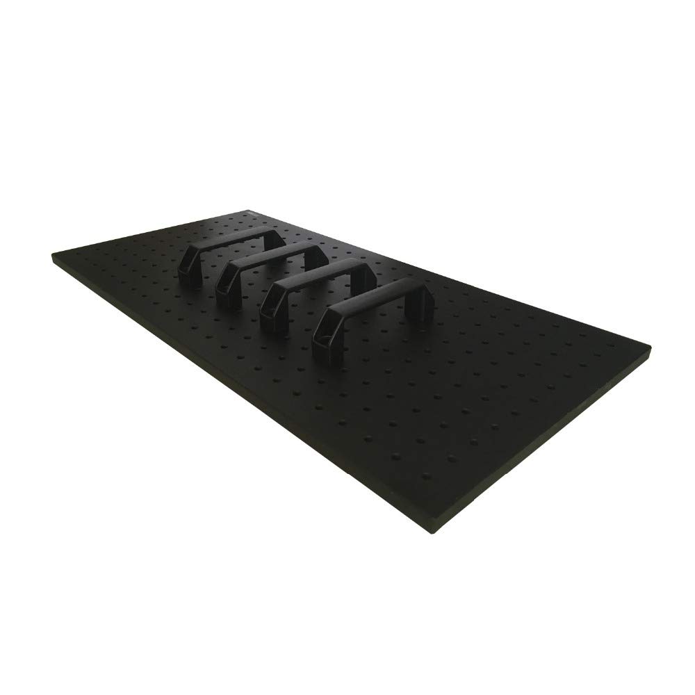 PT-02PB High Precision Optical Flat, Optical Plate, Optical Breadboard, Black/White Anodized Aluminum, M6 Tapped Mounting Holes (1200 * 1200)