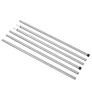 Canopy Pole, Canopy Supporting Pole Tough Strong Iron for Hiking Picnic for Double Persons Tent for Outdoor Camping for Beach Tent Awning