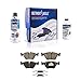 Detroit Axle - Brake Kit for 2004 2005 2006 2007 2008 2009 2010 BMW X3 Drilled & Slotted Disc Brake Rotors Ceramic Brakes Pads w/Hardware Front & Rear Replacement