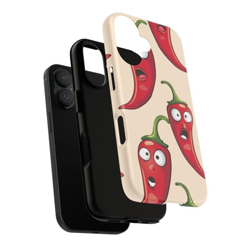 Coque iPhone 16 piment rouge l'accessoire fun de vos soirées
