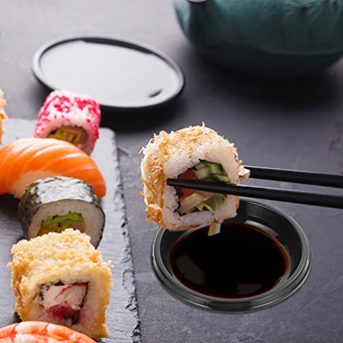 Generic 150Pcs Disponível Recipientes de Condimento Descartável Prato de Molho Descartável Prato de