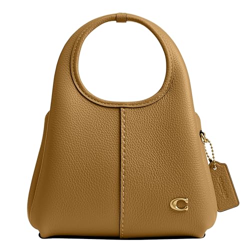 COACH Polished Pebble Leather Lana Shoulder Bag 19