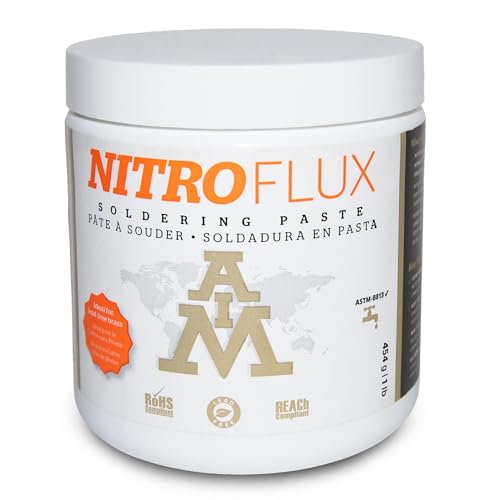 Image of AIM Nitroflux Solder Paste Flux for Plumbing and General Purposes (454g / 16oz)