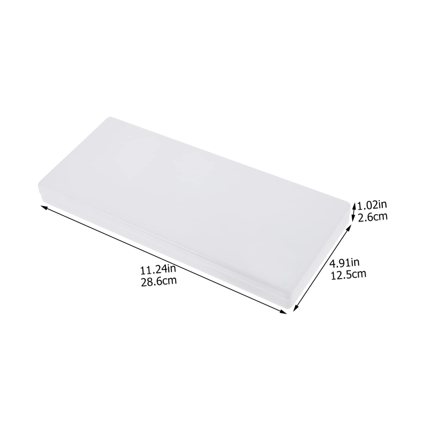 BEBEMOKO Art Studio Essential 2pcs Watercolor Tin Pigment Storage Box for Artists Students Hobbyists