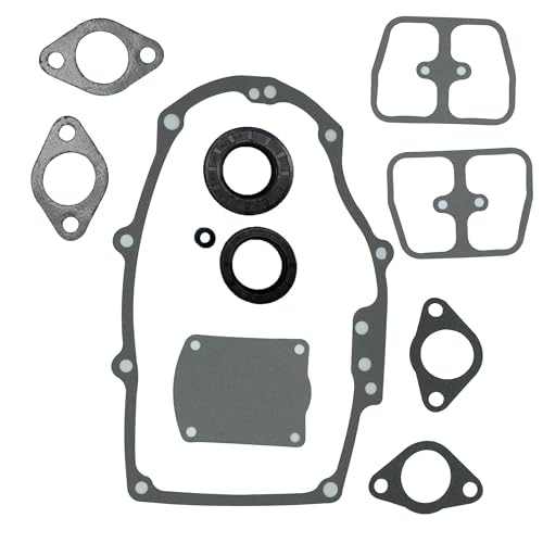 Image of 11061-7098 11060-7012 Gasket Crankcase Compatible for Kawasaki FH601V FH641V FH680V 11060-7011 11060-7016 11060-7013 11060-7014 Muffler1060-7013 92049-7028 11061-7079 92049-7028 Oil Seals