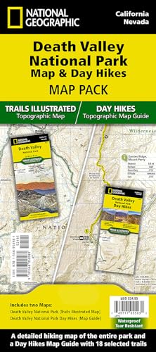 Death Valley Day Hikes and National Park Map [Map Pack Bundle] Map (National Geographic Trails...