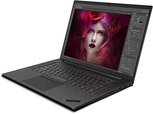 Image of NewLenovo ThinkPad P1 Mobile Workstation (16 inch 2560x1600 IPS 165Hz, Core i7-12800H, RTX 3070 Ti 8GB GDDR6, 32GB DDR5 RAM 1TB SSD) Laptop for Engineer Designer Architect, Backlit Win11 Pro