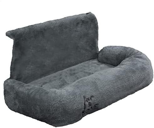 Fur & Bone Pet Bed | Cat Radiator Bed - Warm Fleece Cat Hammock Seat with Machine Washable Fleece Cover | Hanging Cat Radiator Beds for Kitten, Puppy, Pet Animal - (50x43x26cm)