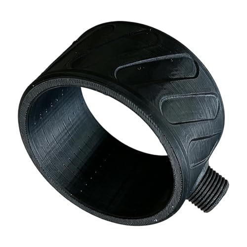 Alcachofa de ducha para hombre baño - Accesorio Manual Universal con Orificios Gruesos | Ducha de Masaje en Espiral para Hombre | para Apartamento Hogar Autocaravana Embarcación Hotel Spa Relajación D